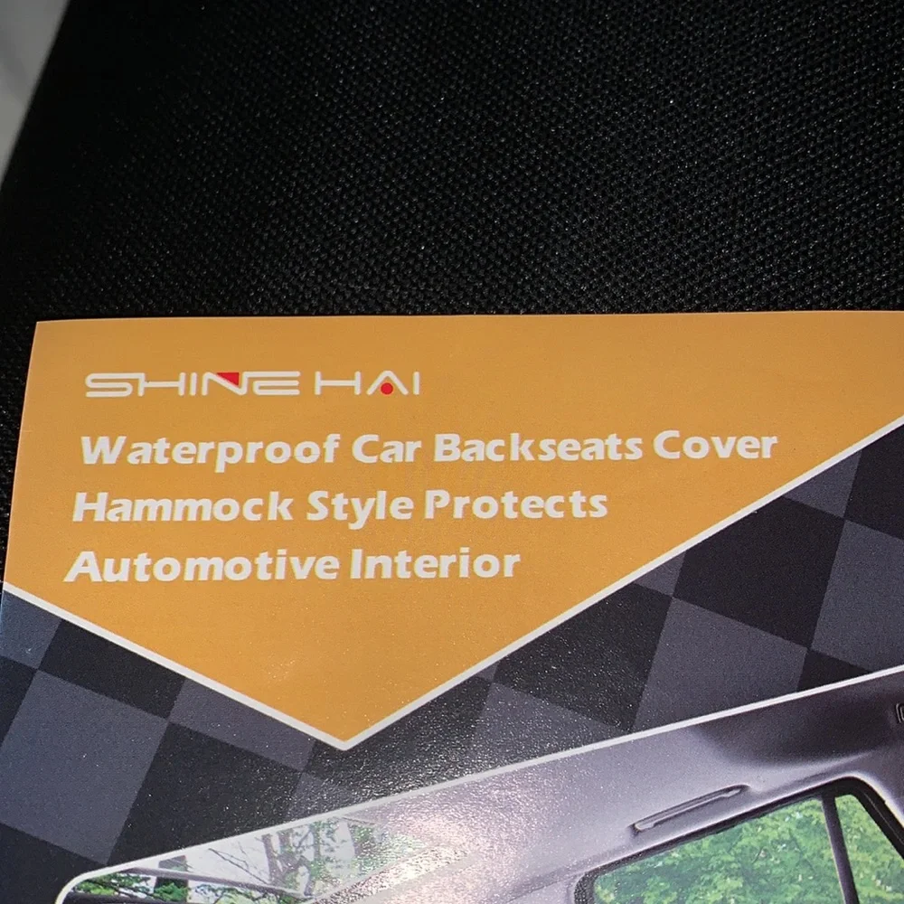 Pet car protector Shine Hai Back waterproof NWOT